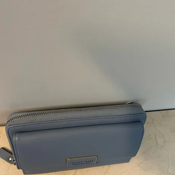 Forever Young Light Blue Wallet - Picture 3 of 9